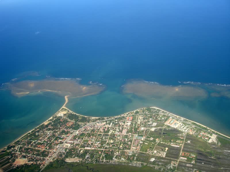 Vista aérea de Porto Seguro